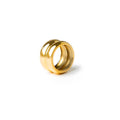 Halden Vale Sculpted Ring in gold-tone, front product view