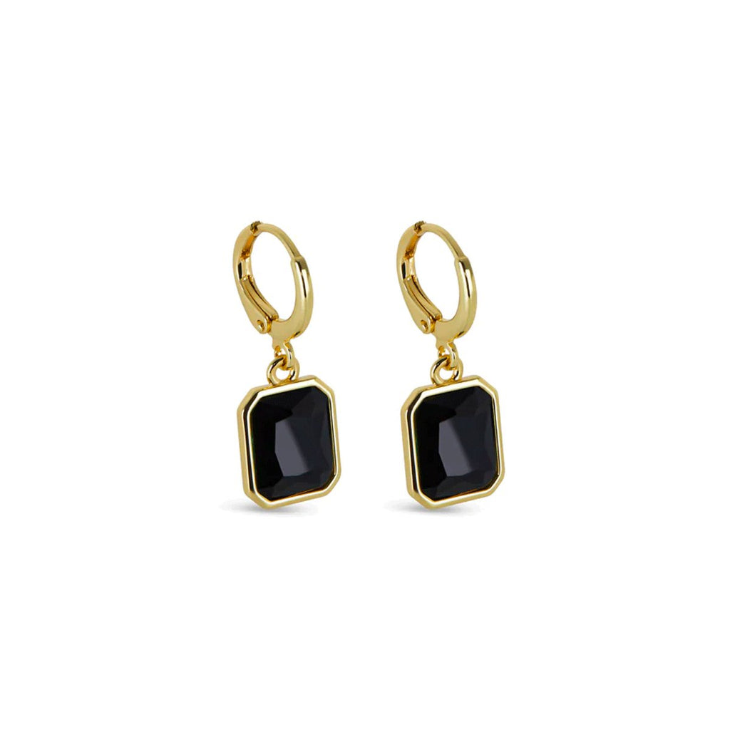 Tavi Drift Light Accent Earrings in gold-tone, front product view
