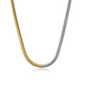 Lior Trace Sculpted Necklace in gold-tone, front product view